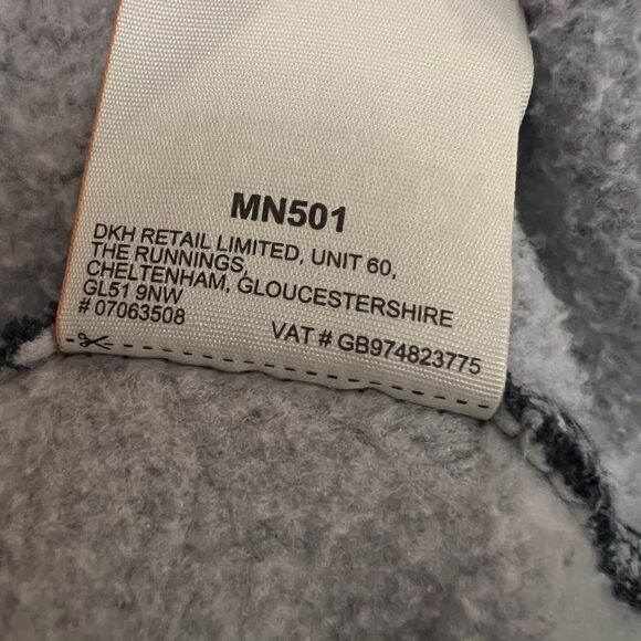 SuperDry Orange Label Med Blue Full Zip Hoodie Jacket - Picture 7 of 11